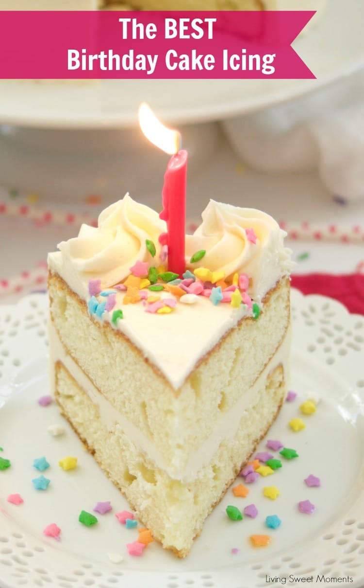 Birthday Cakes Recipes
 Birthday Cake Icing Recipe Living Sweet Moments
