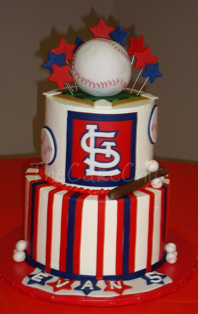 Birthday Cakes St Louis
 St Louis Cardinals cake