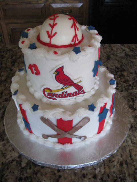 Birthday Cakes St Louis
 Keystone Confections Cardinal Baseball Birthday