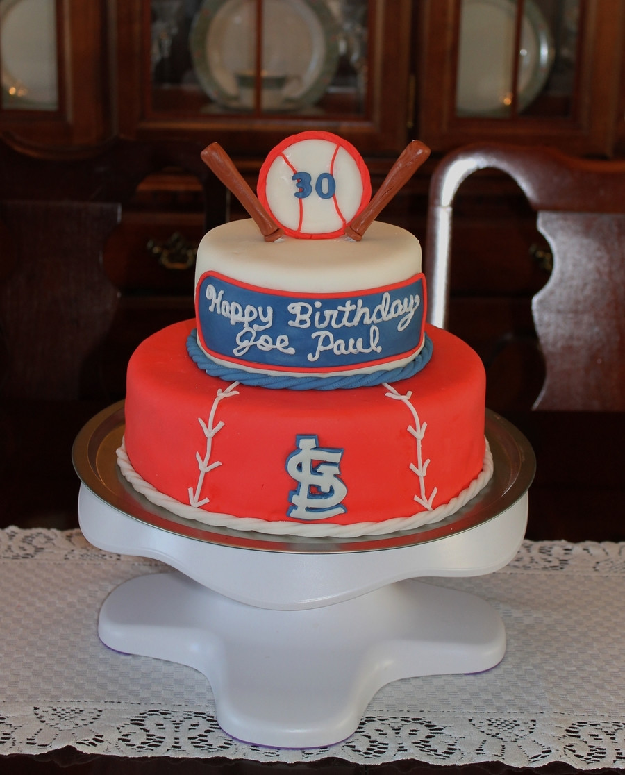 Birthday Cakes St Louis
 St Louis Cardinals Cake CakeCentral