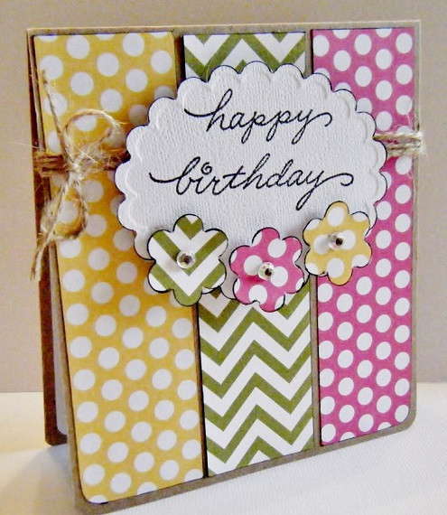 Birthday Card Diy
 32 Handmade Birthday Card Ideas and