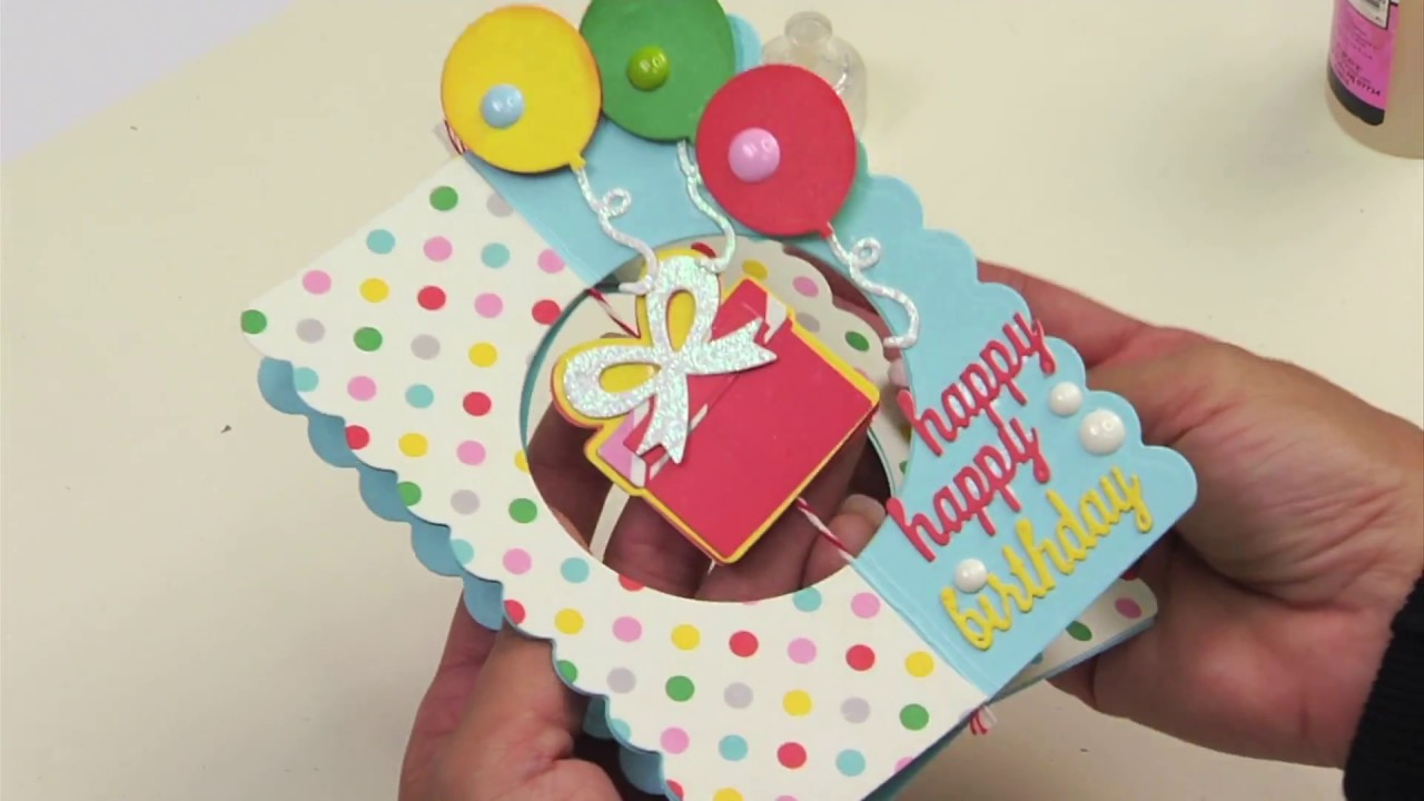 Birthday Card Diy
 DIY 3D Birthday Card That Stands