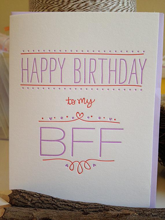 Birthday Card For Best Friend
 Unavailable Listing on Etsy