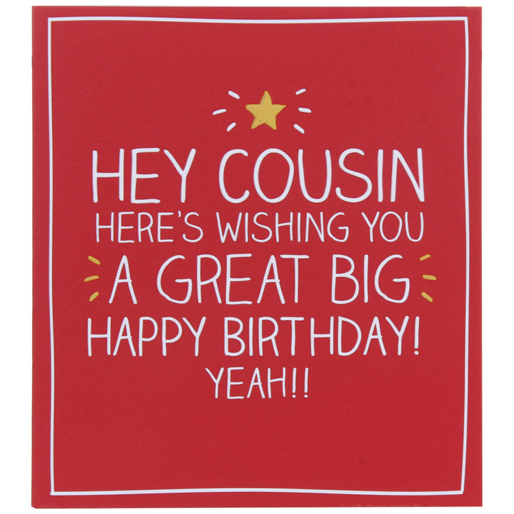 Birthday Card For Cousin
 Gorgeous Happy Birthday Cousin Quotes QuotesGram