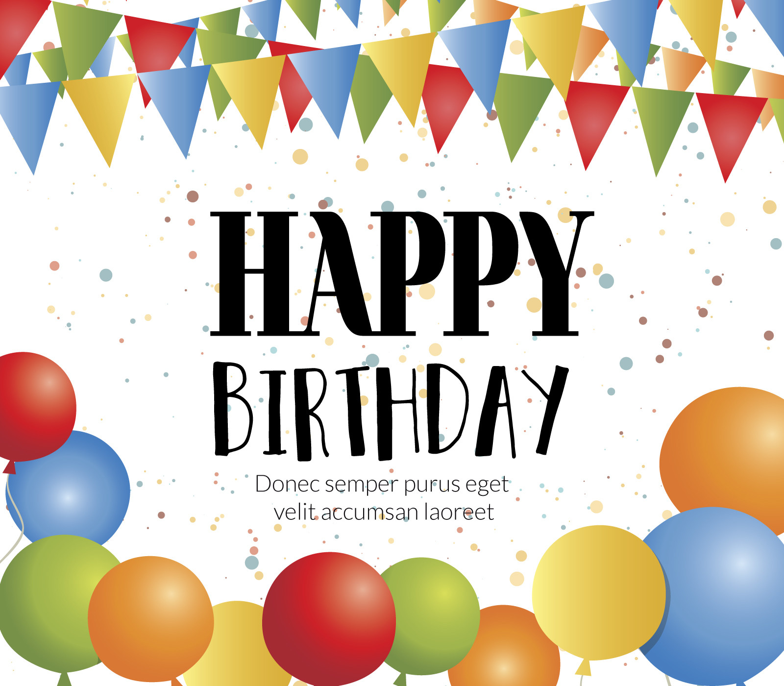 Birthday Card Maker
 Happy Birthday card maker Editable design