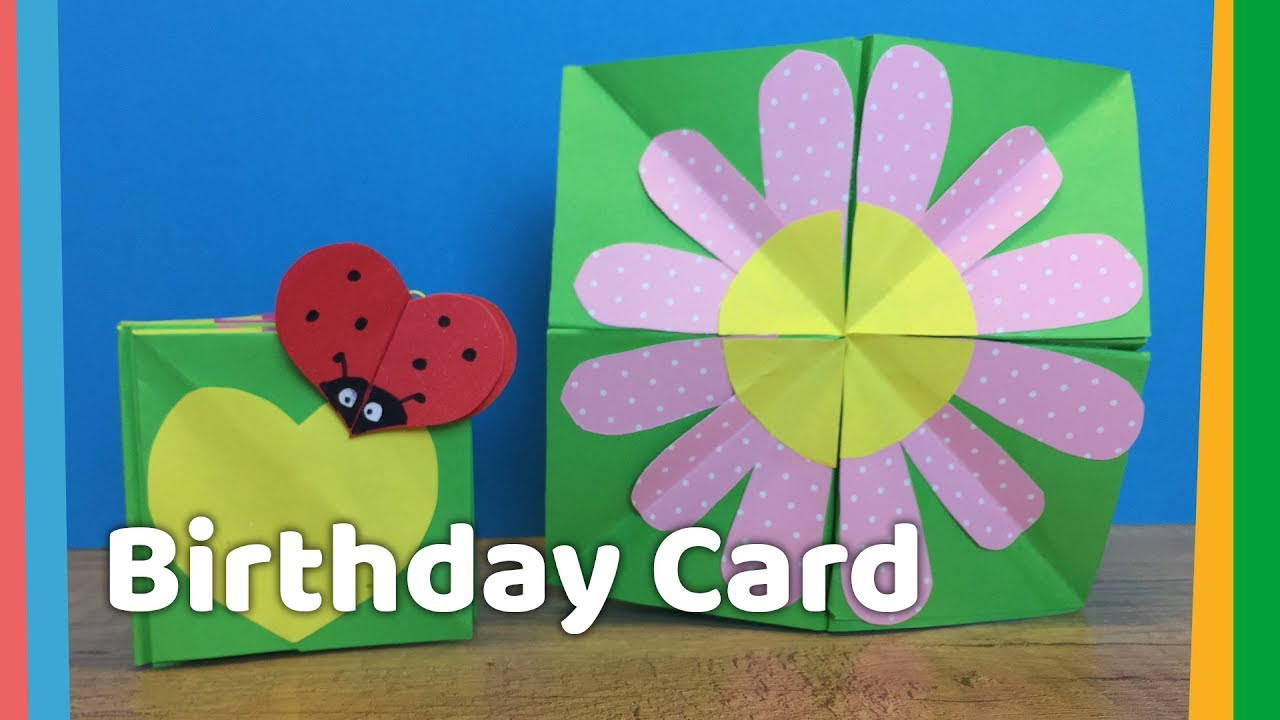 Birthday Card Maker
 DIY Creative Birthday Card Idea for Kids Very easy to