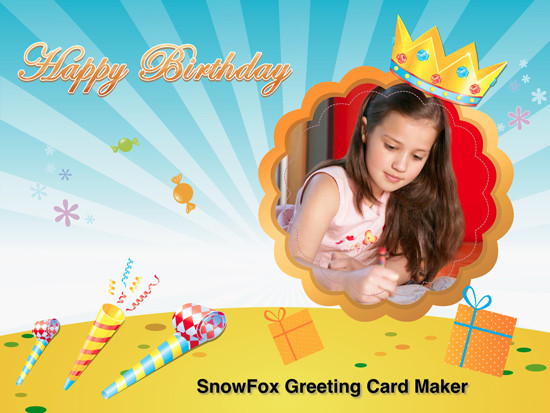 Birthday Card Maker Online
 Greeting Card Maker Make e cards with your photo