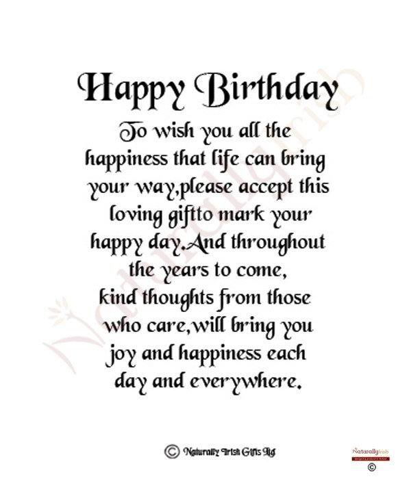 Birthday Card Verses
 Bible Quotes For Sister Happy Birthday QuotesGram