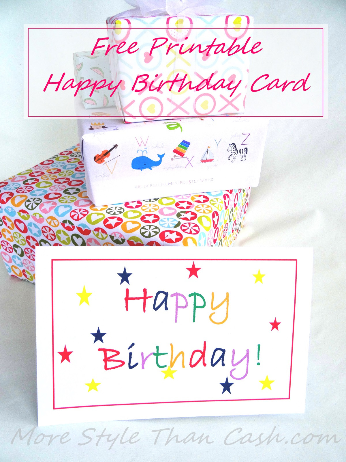 Birthday Cards Online
 Free Printable Birthday Card