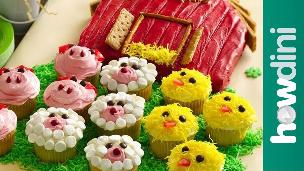 Birthday Cupcake Ideas
 Birthday Cake Ideas How to Make a Barn Birthday Cake and