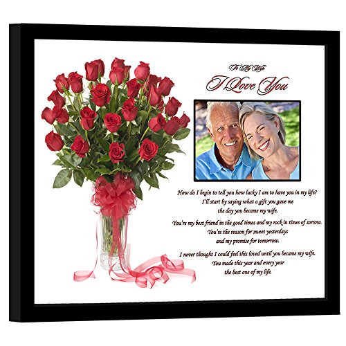 Birthday Gift For My Wife
 Poetry Gifts I Love You Wife Gift From Husband Valentine