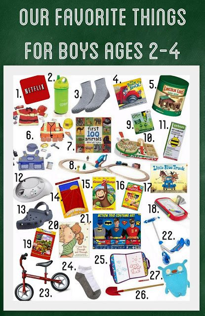 Birthday Gift Ideas For 4 Year Old Boy
 Our Favorite Things for Boys Ages 2 4