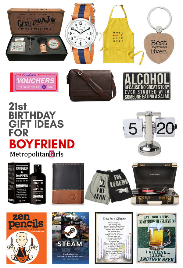 Birthday Gift Ideas For Fiance
 20 Best 21st Birthday Gifts for Your Boyfriend
