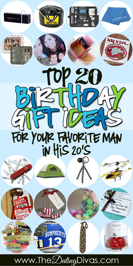 Birthday Gift Ideas For Him
 Birthday Gifts for Him in His 20s The Dating Divas