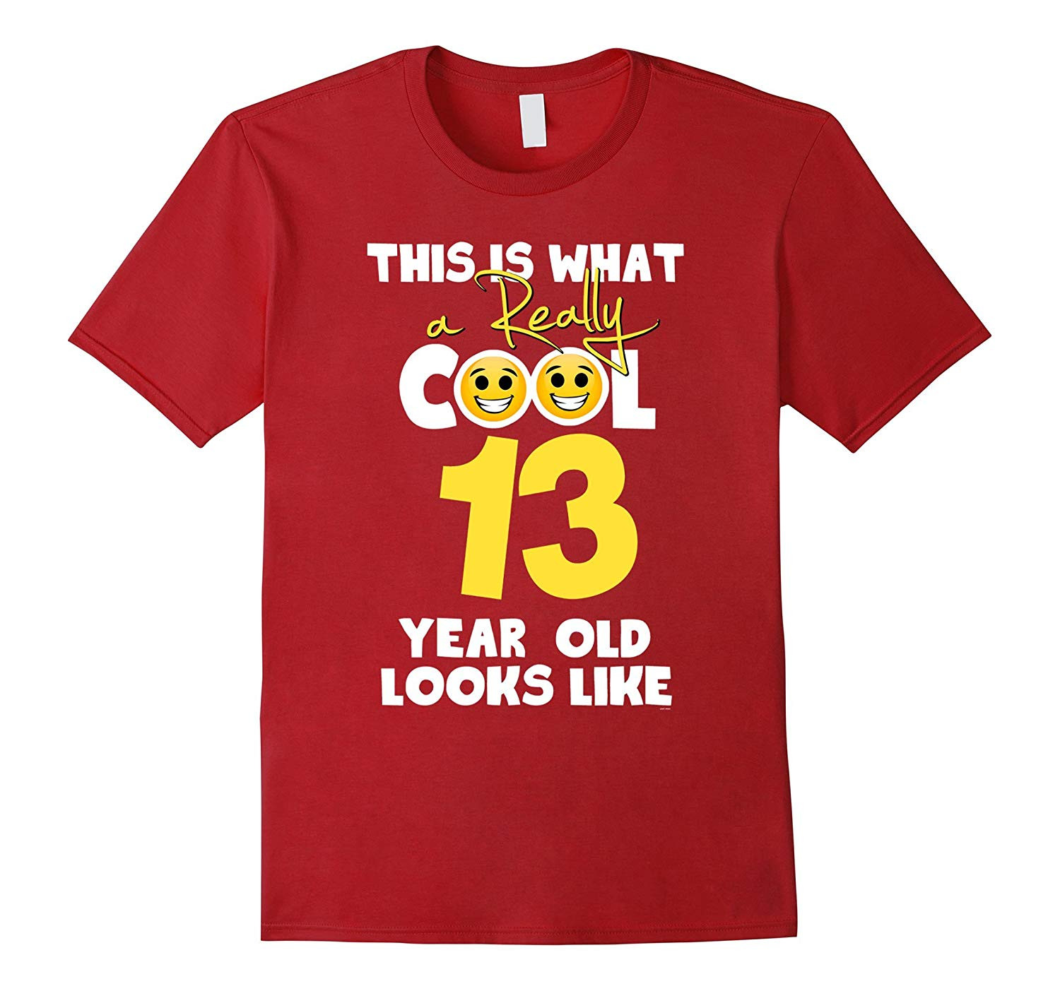 Birthday Gifts For 13 Year Old Boy
 Kids Emoji 13th birthday ts for 13 year old boys t