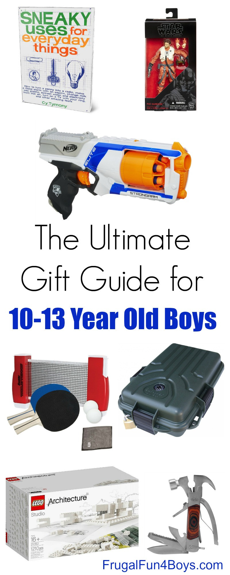Birthday Gifts For 13 Year Old Boy
 Gift Ideas for 10 to 13 Year Old Boys Frugal Fun For