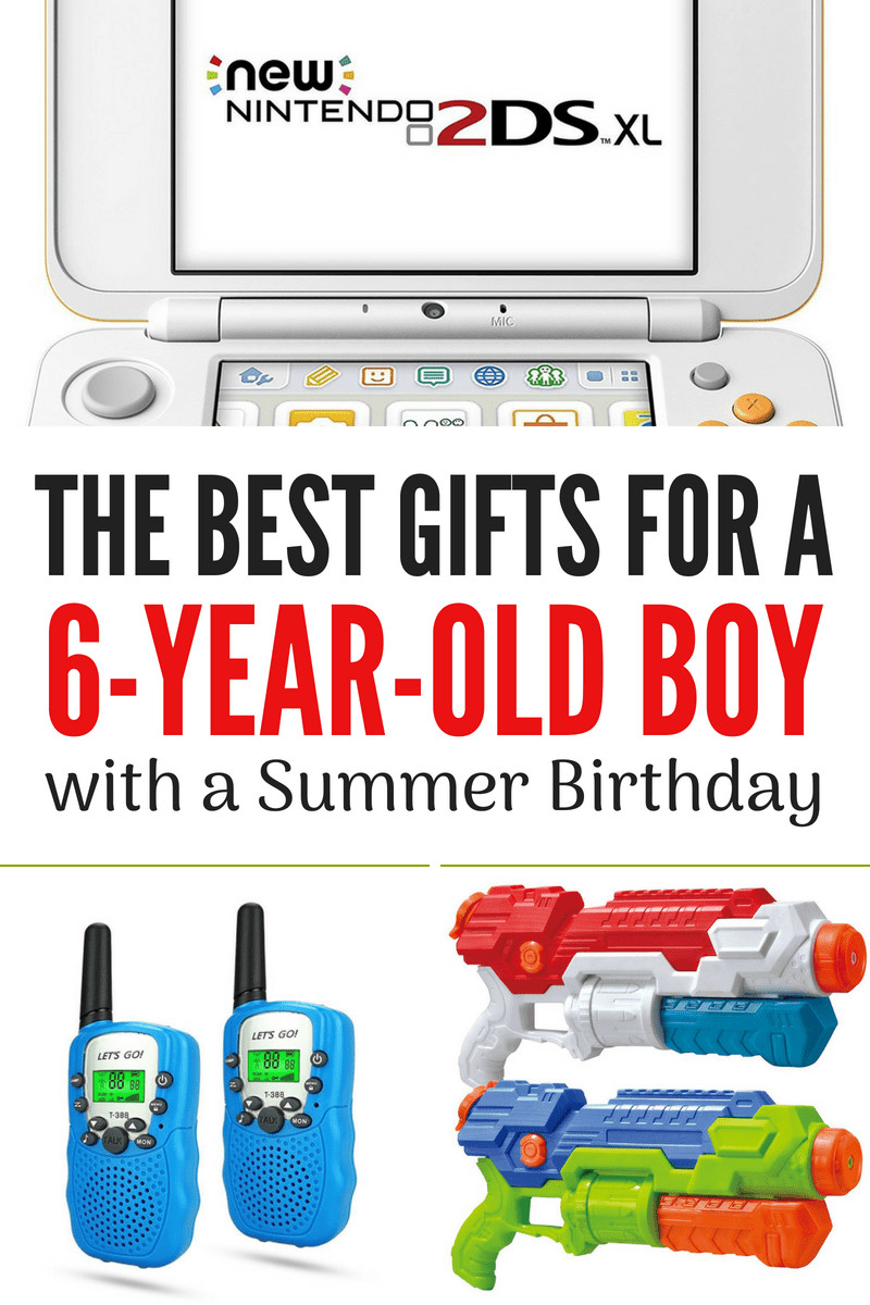 Birthday Gifts For 6 Year Old Boy
 The Best Gifts for a Six Year Old Boy with a Summer Birthday