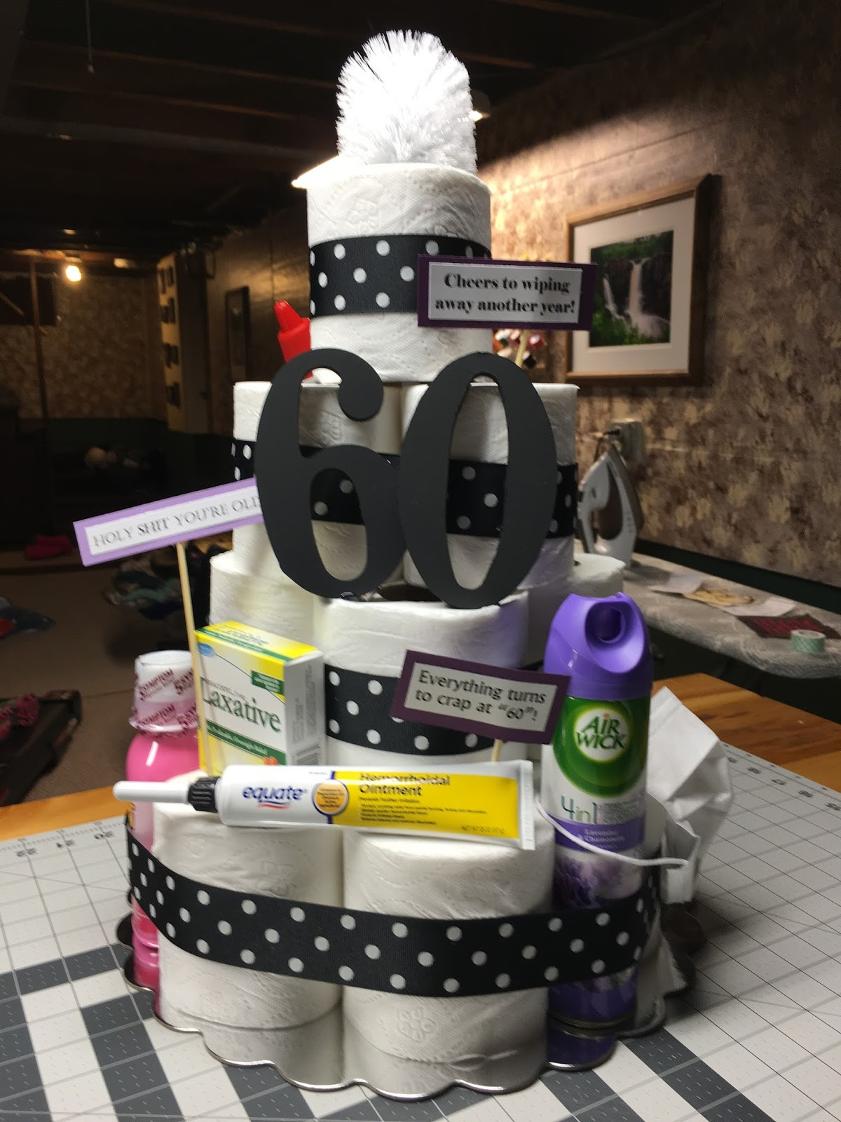 Birthday Gifts For Men
 Homebody Happenings Toilet Paper CAKE