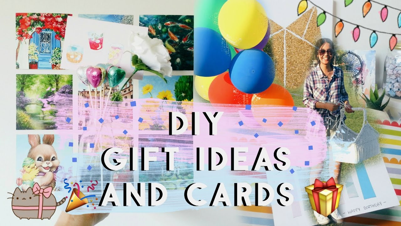 Birthday Gifts Tumblr
 DIY Gift Ideas & Cards︱Tumblr Pinterest Inspired for