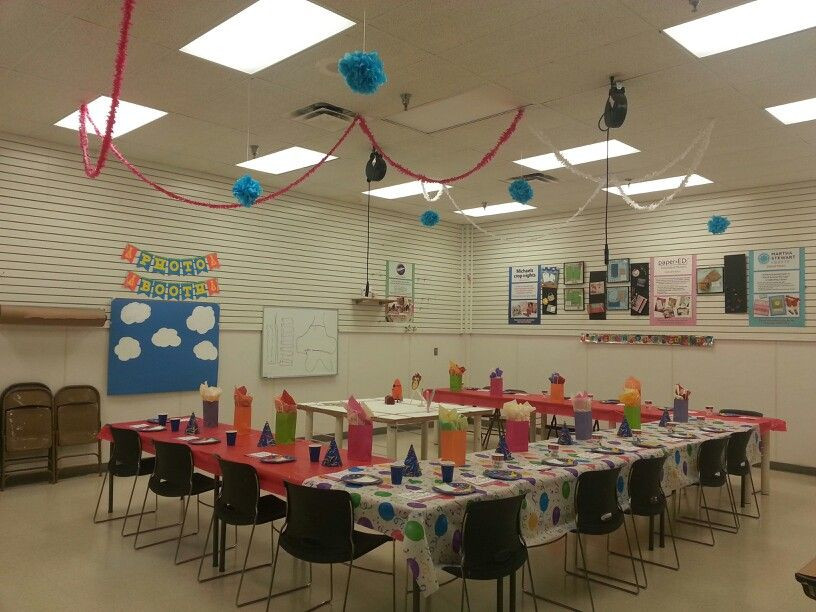Birthday Party At Michaels
 Birthday party decoration for my classroom Michaels