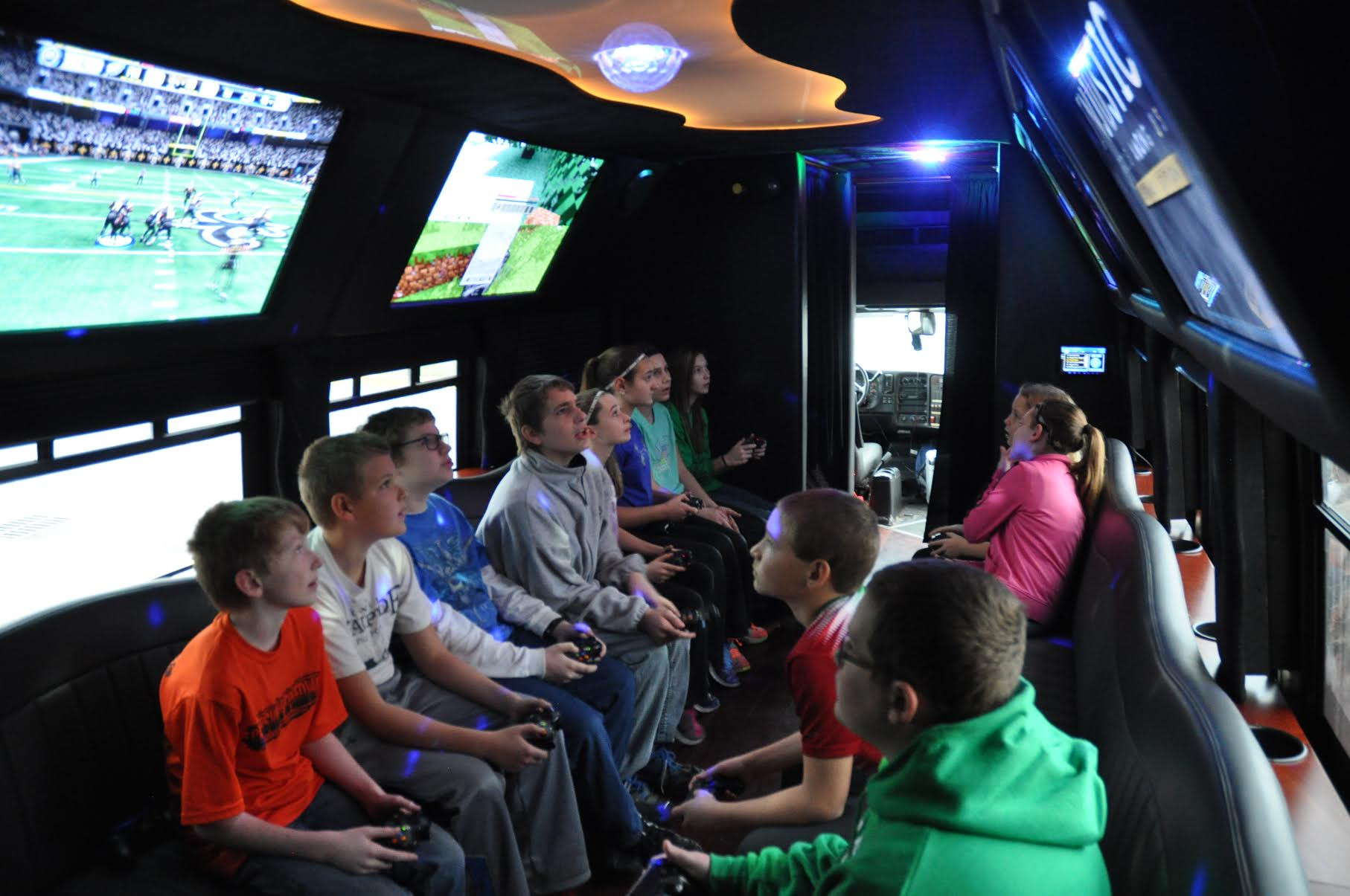 Birthday Party Bus
 Video Game Truck Party Bus
