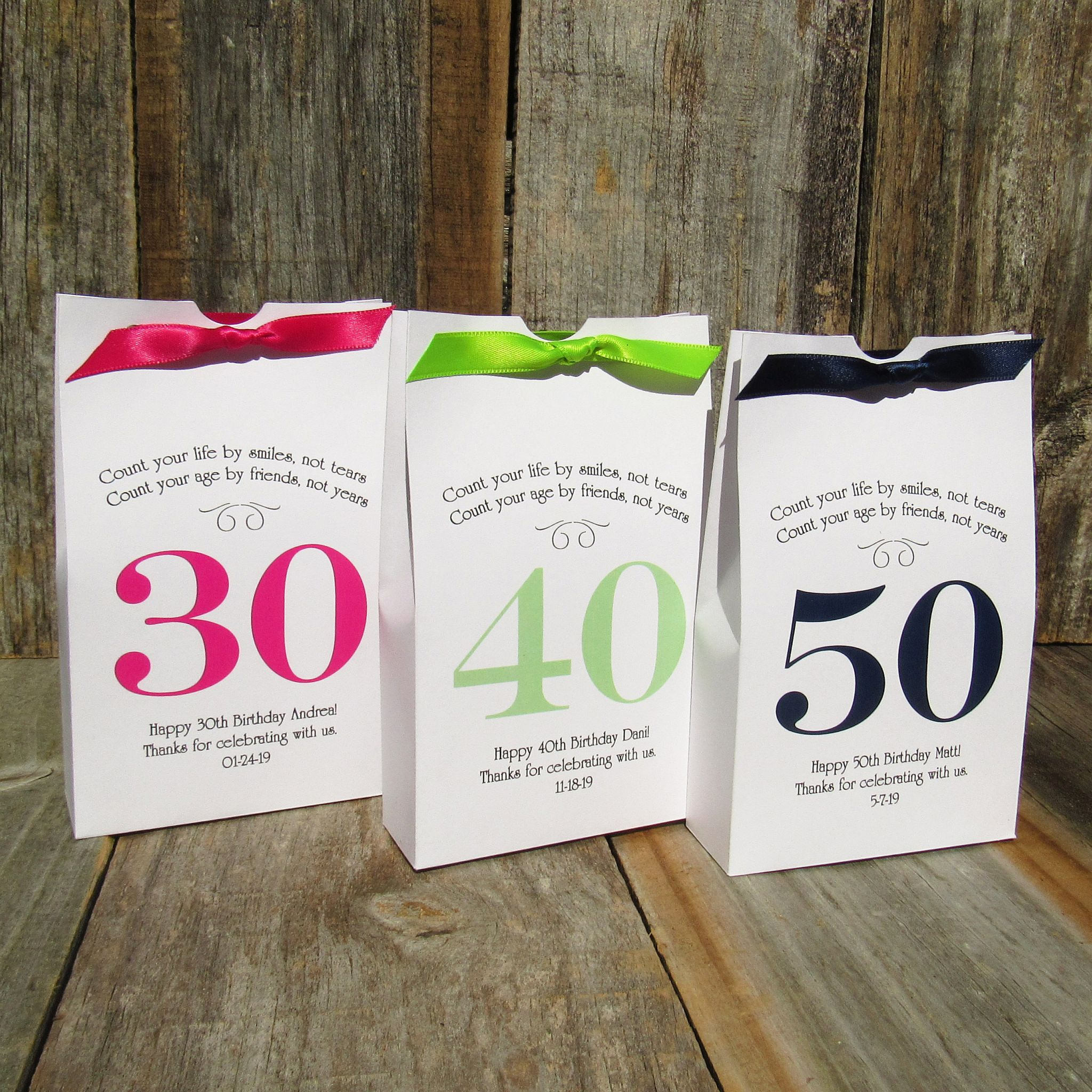 Birthday Party Favor Bags
 Adult Birthday Party Adult Birthday Favor Adult Party