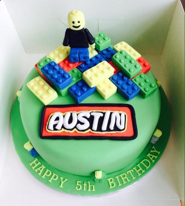 Birthday Party Ideas Austin
 Austin s 5th Birthday cake Lego cake ideas
