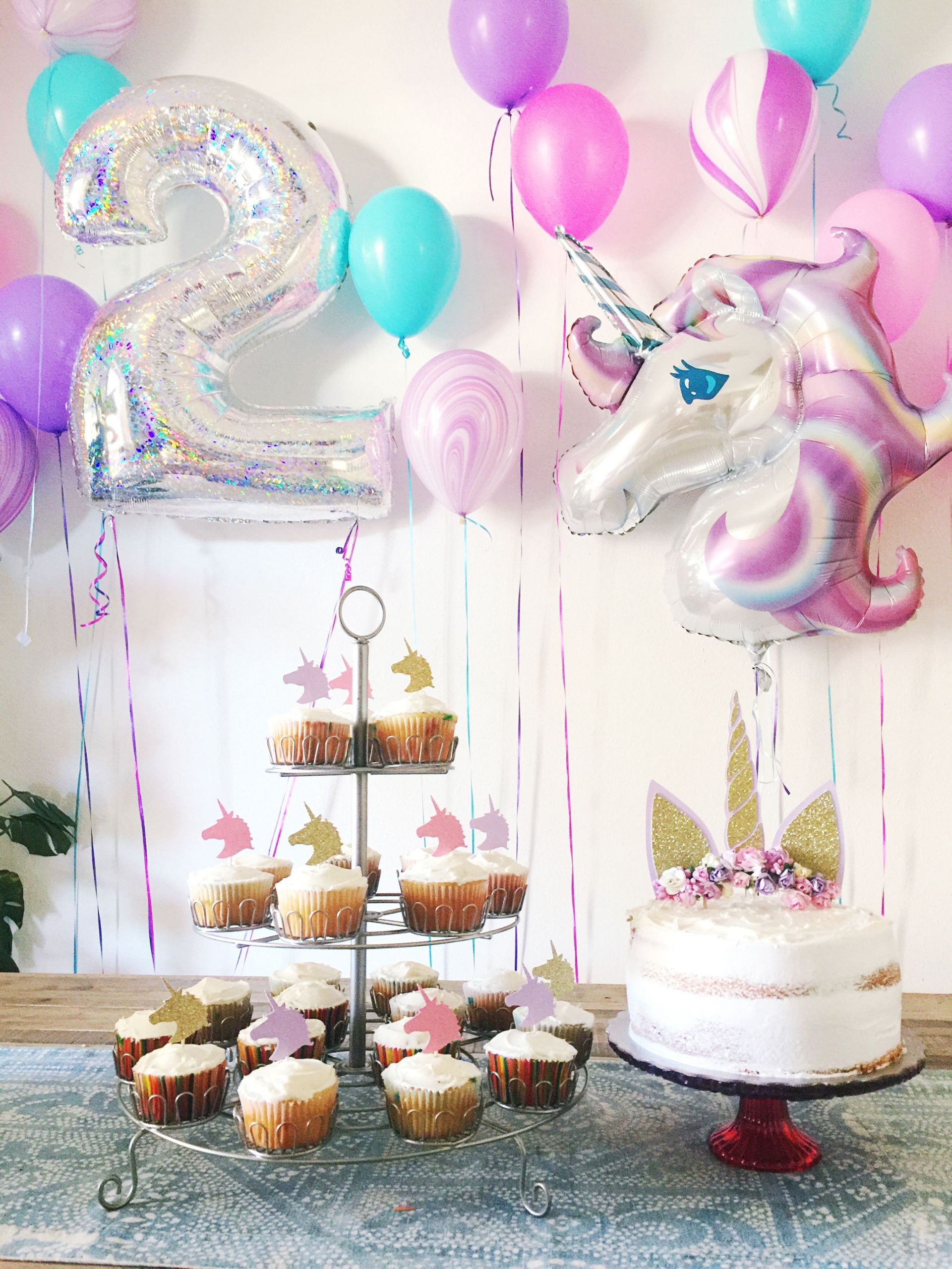 Birthday Party Ideas For 2 Year Girl
 2 year old Unicorn Birthday Party