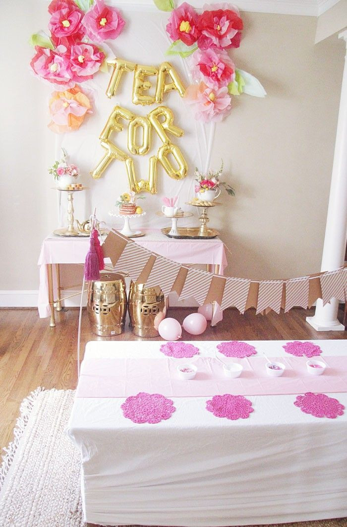 Birthday Party Ideas For 2 Year Girl
 Tea for 2 Birthday Party Ideas let s party