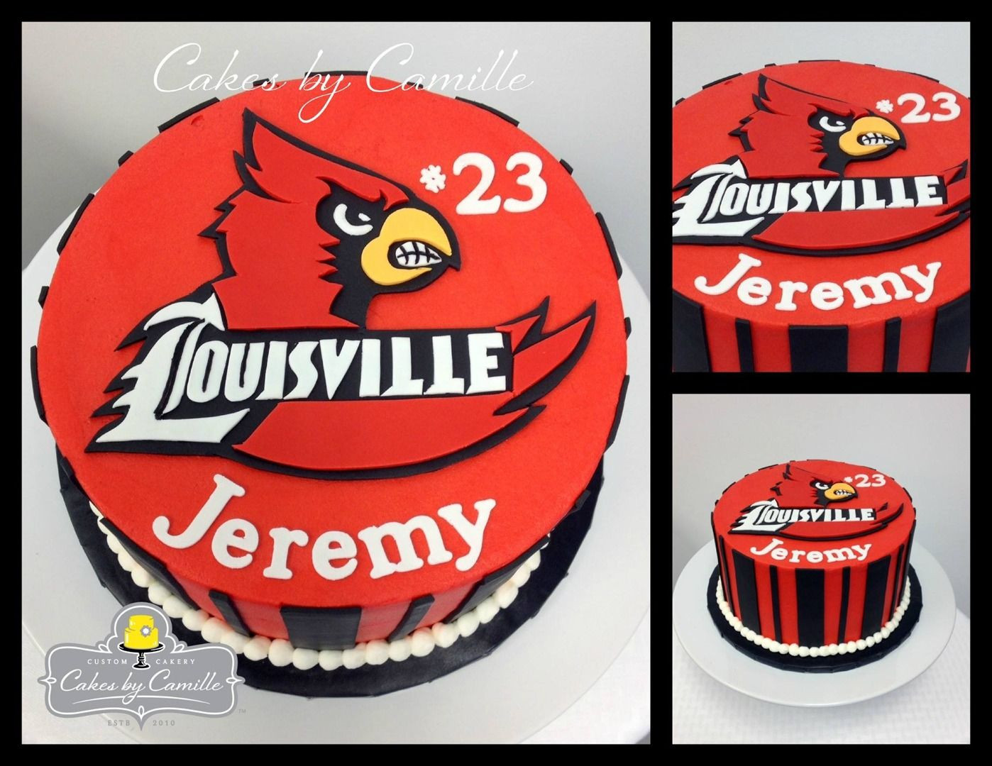 Birthday Party Ideas Louisville Ky
 Louisville Cardinals Cake UL birthday cake Cakes by