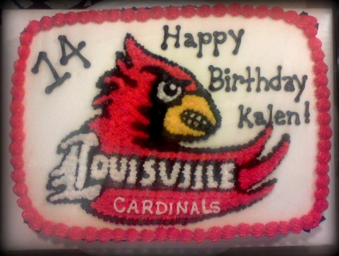 Birthday Party Ideas Louisville Ky
 Creative cakes University of Louisville Birthday Cake