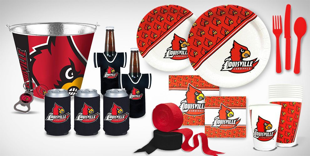 Birthday Party Ideas Louisville Ky
 Louisville Cardinals Party Supplies Party City