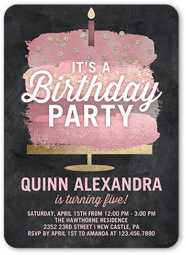 Birthday Party Invite
 Birthday Invitation Wording For Kids Guide