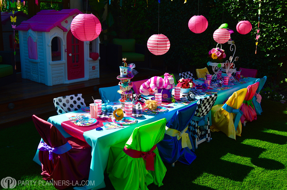 Birthday Party Los Angeles
 Los Angeles Kids Party Planning Mad Hatter Birthday