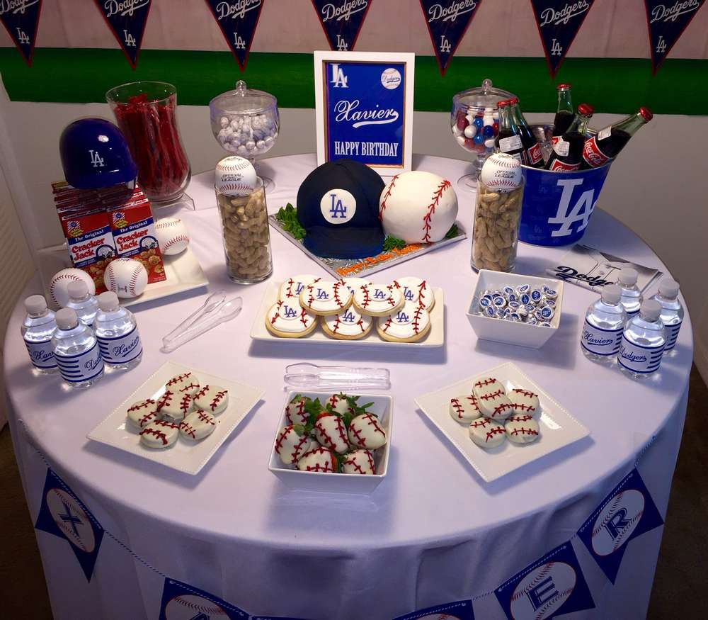 Birthday Party Los Angeles
 Los Angeles Dodgers Birthday Party Ideas