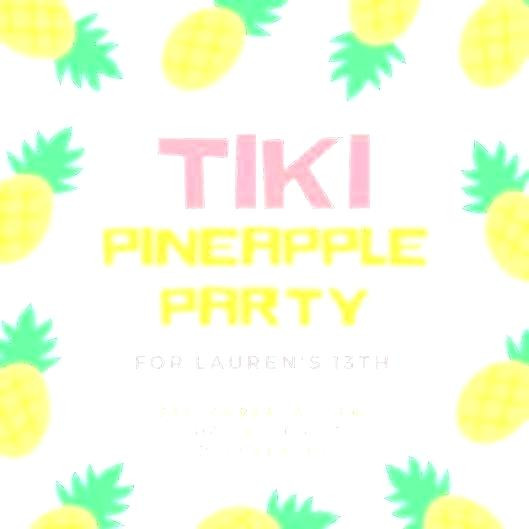 Birthday Party Supplies Near Me
 free printable pineapple party invitations – sepulchered