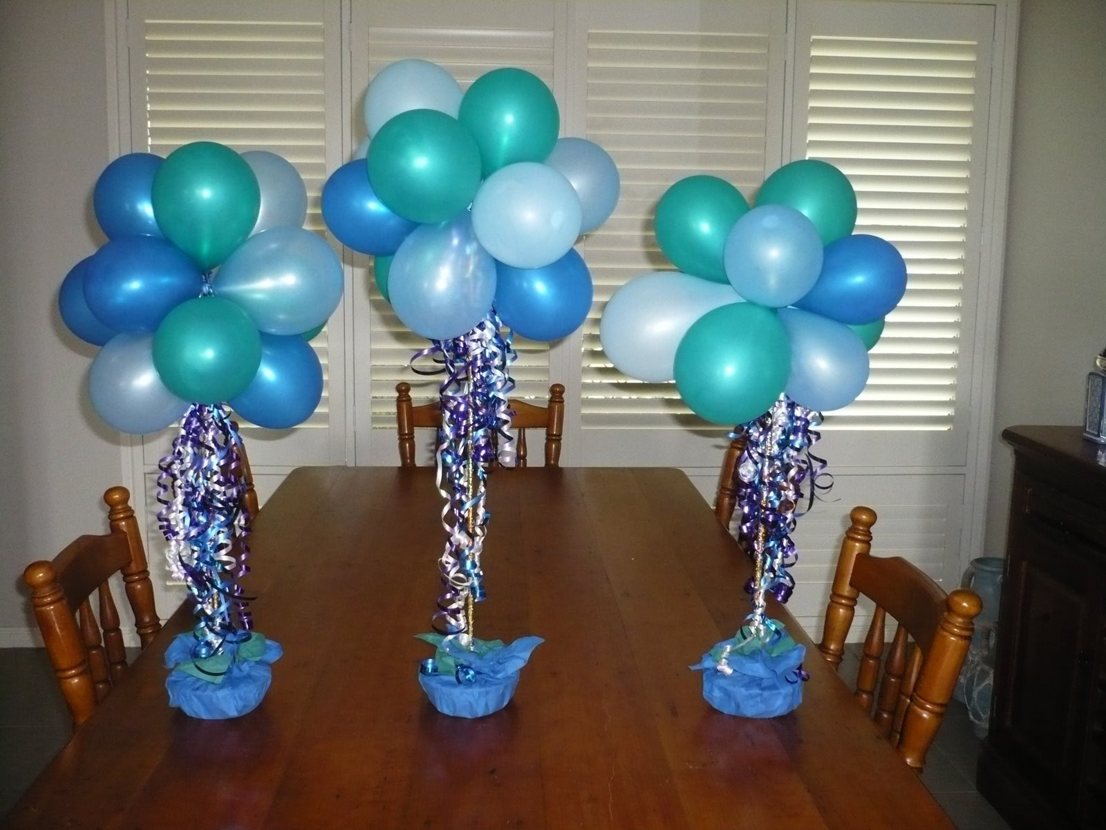 Birthday Party Table Decorations
 Helsie s Happenings January 2012