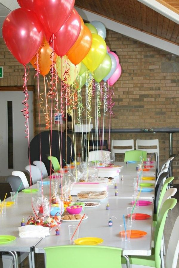 Birthday Party Table Decorations
 Wonderful Table Decorations For The Children’s Birthday