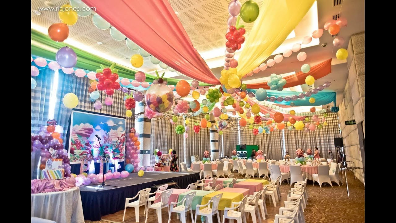 Birthday Party Venues
 Paige s Candyland 7th Birthday at Acacia Hotel Manila