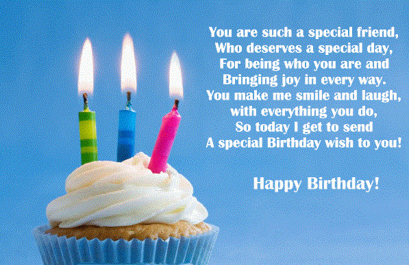 Birthday Quotes For A Special Friend
 Happy Birthday You Are Such A Special Friend
