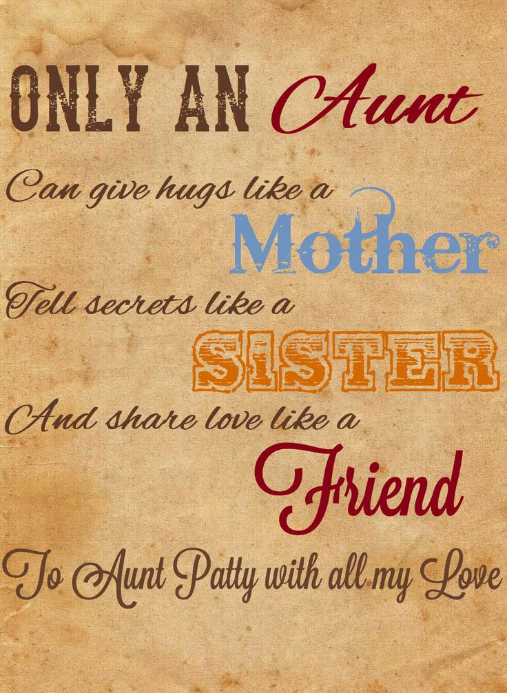 Birthday Quotes For Aunt
 Aunt Quotes For QuotesGram