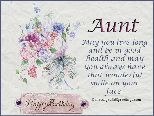 Birthday Quotes For Aunt
 Birthday Wishes for Aunt 365greetings