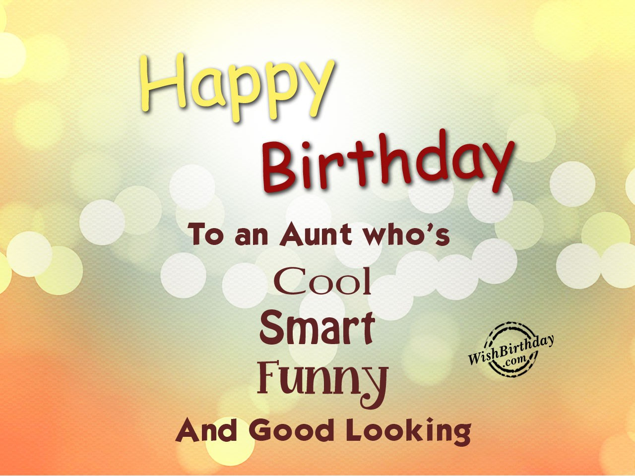 Birthday Quotes For Aunt
 Birthday Wishes For Aunt Birthday