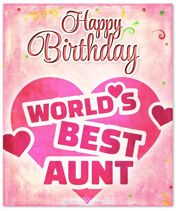 Birthday Quotes For Aunt
 Brand new The Best Aunt VM41 – Advancedmassagebysara