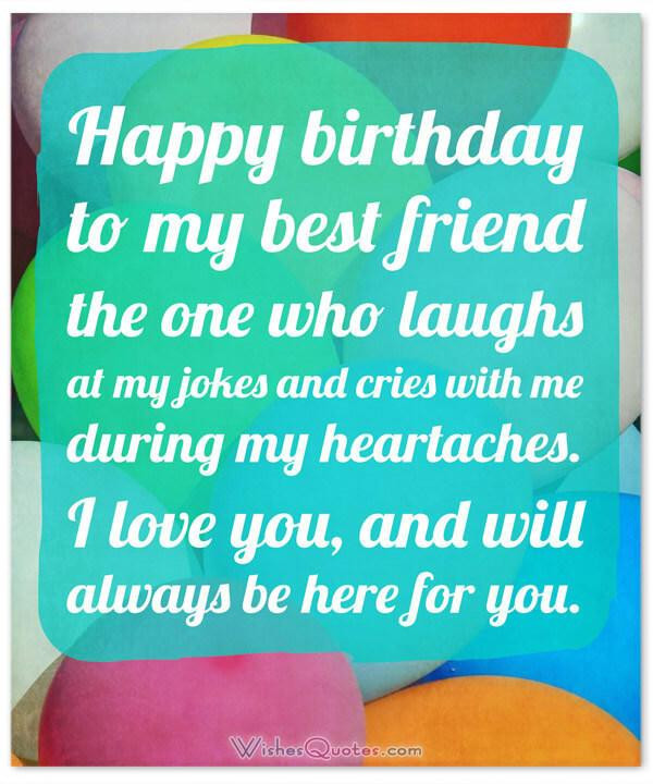 Birthday Quotes For Best Friend Girl
 Heartfelt Birthday Wishes for your Best Friends with Cute