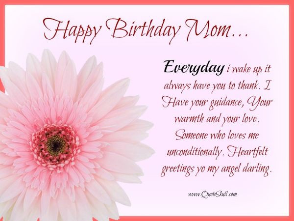 Birthday Quotes For Mom
 Happy Birthday Mom Best Bday Wishes and for Mother