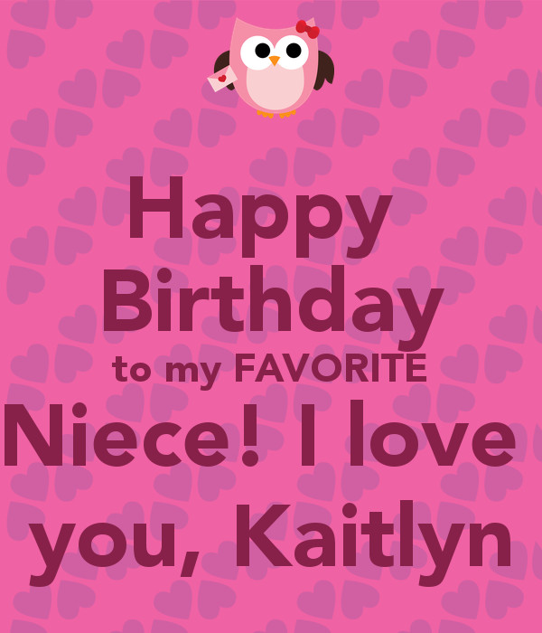 Birthday Quotes For My Niece
 Happy Birthday To My Niece Quotes QuotesGram