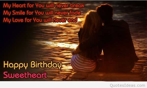 Birthday Quotes Love
 Birthday Quotes For Sweetheart QuotesGram