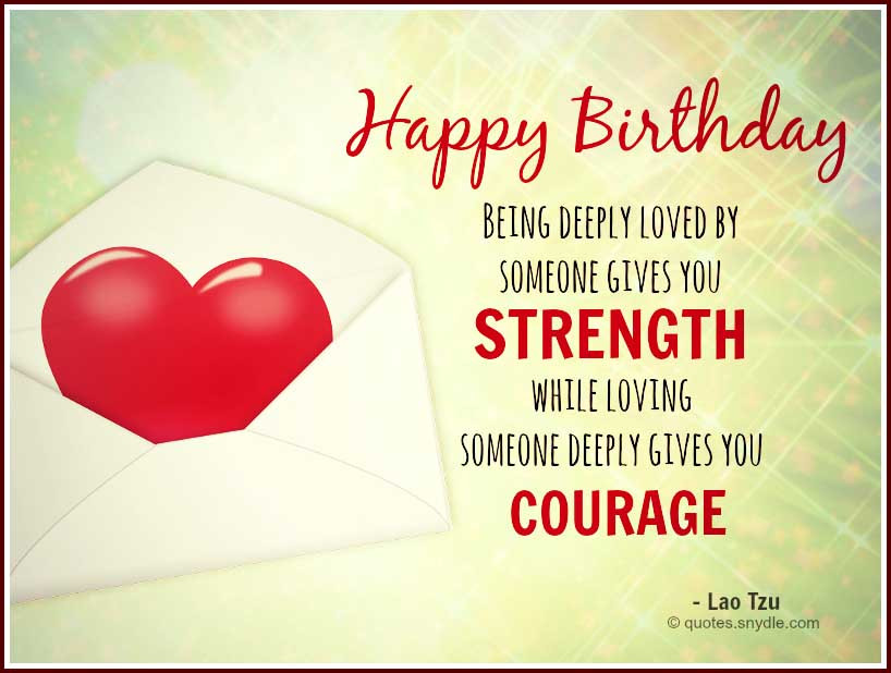 Birthday Quotes Love
 Birthday Love Quotes Quotes and Sayings