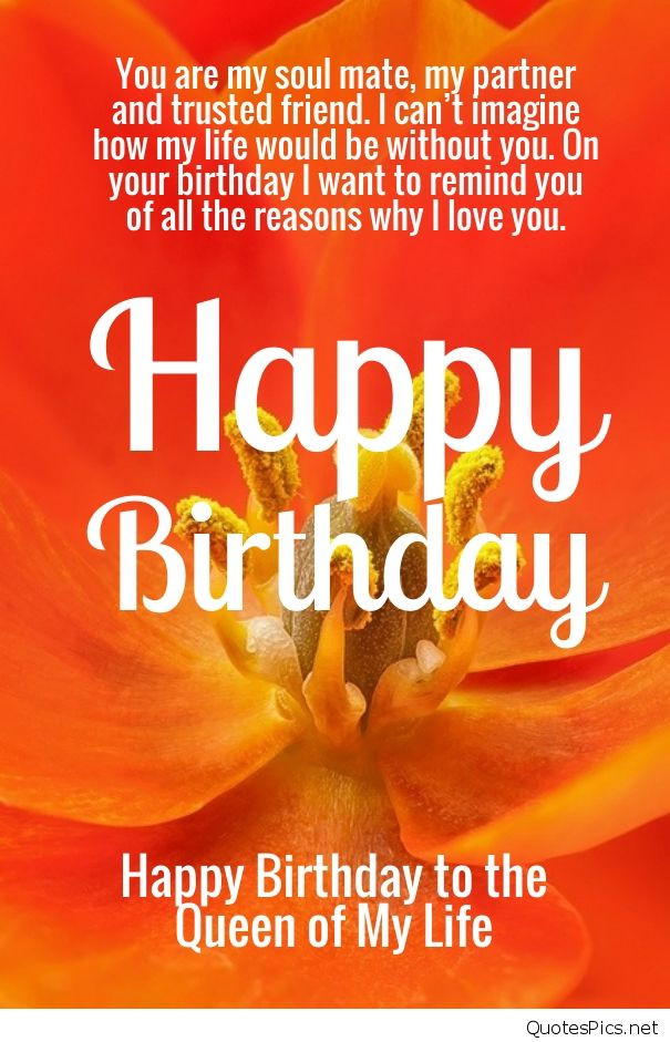 Birthday Quotes Love
 Love happy birthday wishes cards sayings